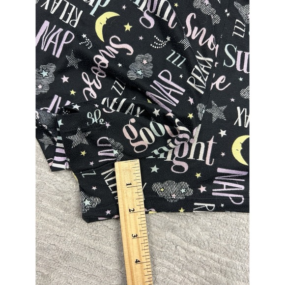 Joyspun Pajama Set Womens XL Black Shorts Sleeveless Polyester Blend Sleep Wear - Picture 13 of 16